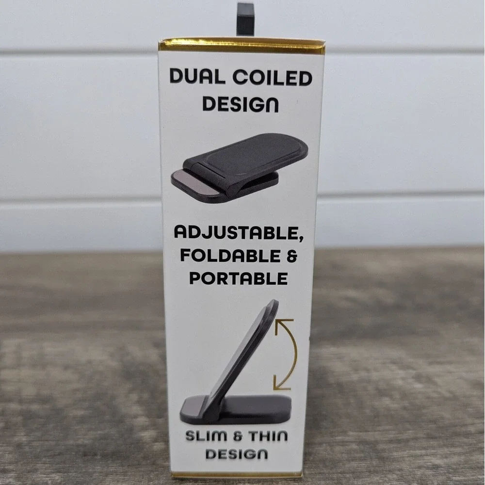 Ciao Tech 2‎ Pack 15 Watt Wireless Charging Stands Qi Compatible Slim Design